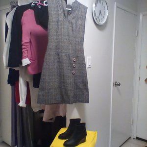 School Unifirm and ankle wedges